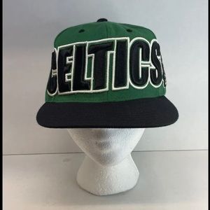 Hardwood Classics Mitchell & Ness BOSTON CELTICS Leprechaun (Snap Back) Cap